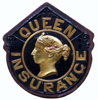 Metal fire insurance marks