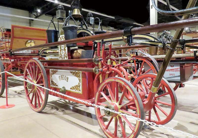 1852 Hunneman Hand Pumper