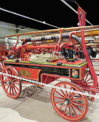 ca. 1865 rumsey hand drawn pumper