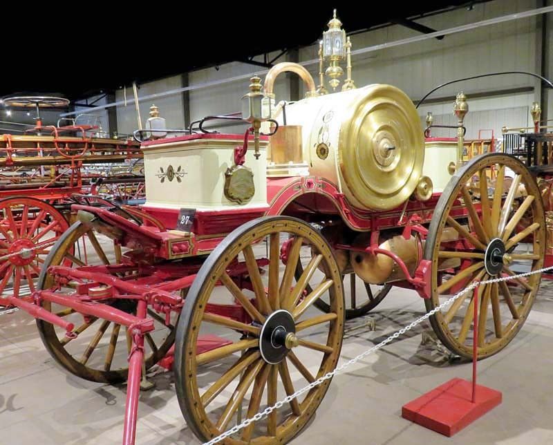 1872 steiner horse drawn chemical engine