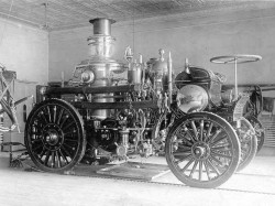 ca. 1880 steam engine photograph