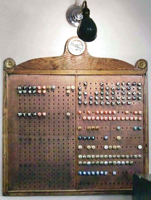 c.1890 baltimore s  fire house control panel
