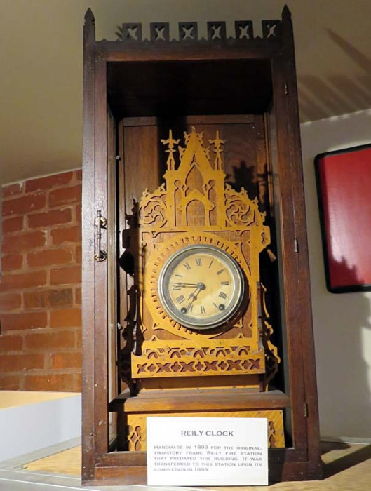 reily fire station clock