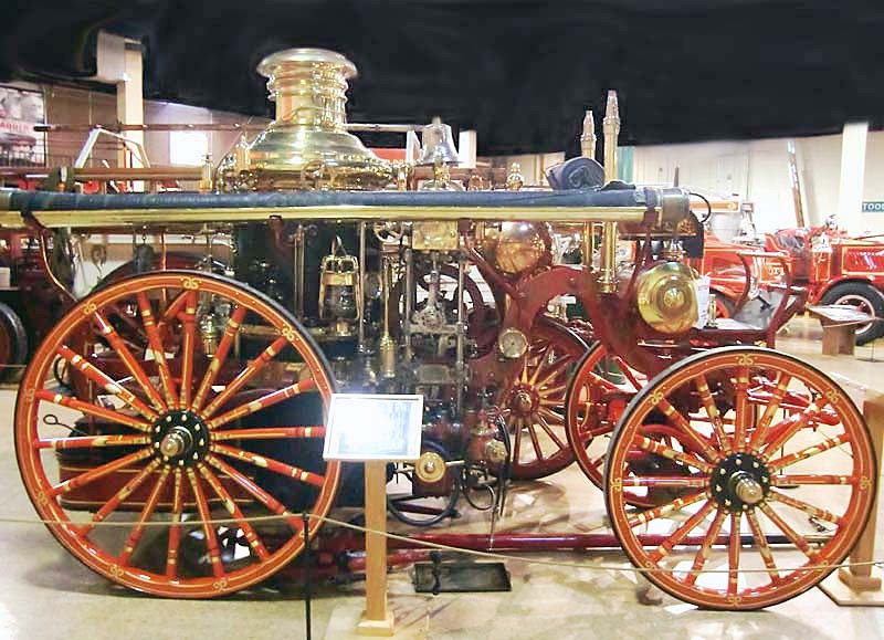 1899 american fire engineco. steamer 4