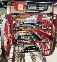 1908 pirsch horse drawn city service ladder wagon 7