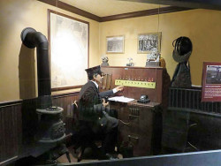 ca. 1920 s fire control room