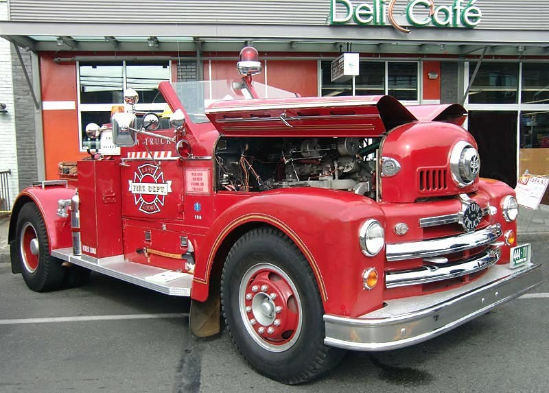 1954 seagrave aerial tractor