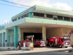 fire station in old havana  cuba
