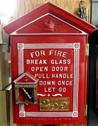 fire alarrm box